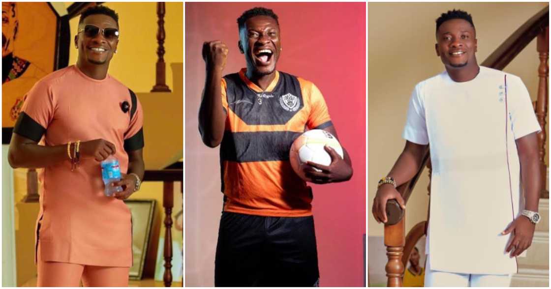 Photos of former Black Stars captain Asamoah Gyan. Photos of former Black Stars captain Asamoah Gyan.