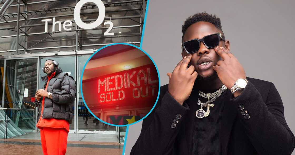 medikal fills the O2 medikal fills the O2