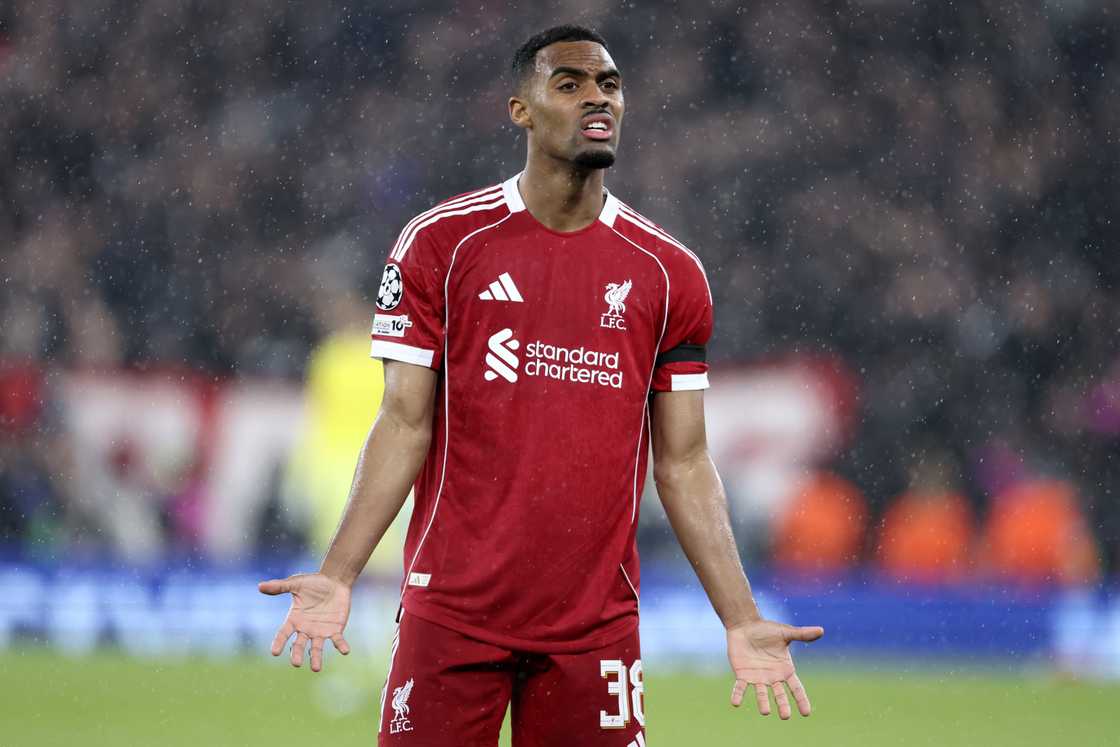 Ryan Gravenberch, 2025/2026 UEFA Champions League, PSG eliminate Liverpool, PSG record, Liverpool record, Champions League quarterfinals, Ousmane Dembele scores, Liverpool lose at Anfield, Arne Slot.