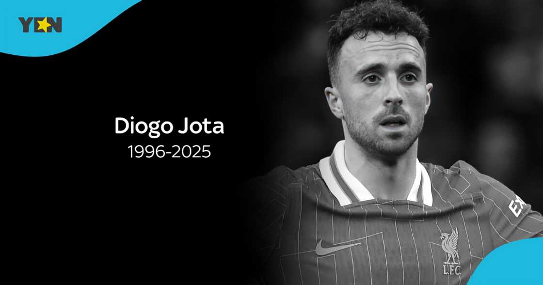 Diogo Jota, funeral, funeral signage, portuguese footballer, Portuguese Diogo's death, funeral signage in Ghana, ghana news, liverpool forward.