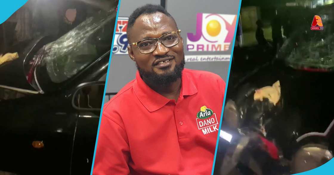 Video of Funny Face's 2016 registered sedan after the accident surfaces Video of Funny Face's 2016 registered sedan after the accident surfaces