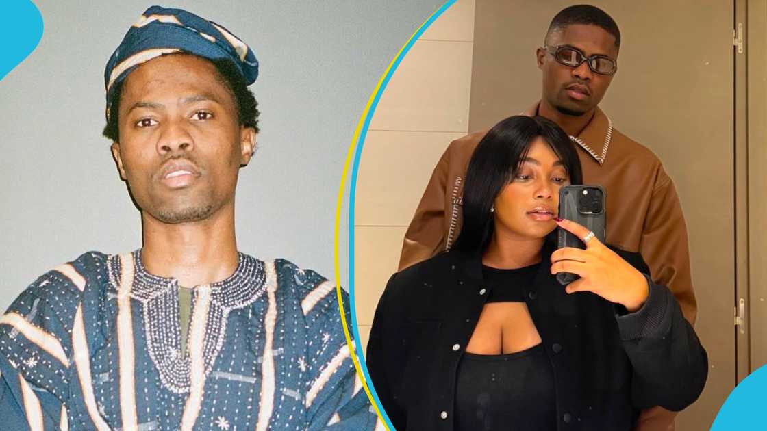 Kwesi Arthur, Kwesi Arthur's wife, Kwesi Arthur and his wife, Kwesi Arthur's wife's birthday, Kwesi Arthur celebrates his wife's birthday, Ghanaian rapper