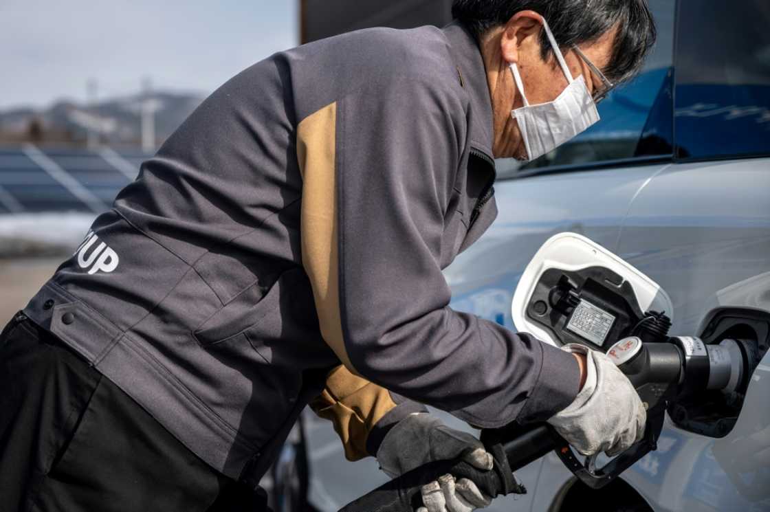 Japan has pledged to reduce reliance on Moscow's hydrocarbons but is by far the least energy self-sufficient country in the G7 Japan has pledged to reduce reliance on Moscow's hydrocarbons but is by far the least energy self-sufficient country in the G7