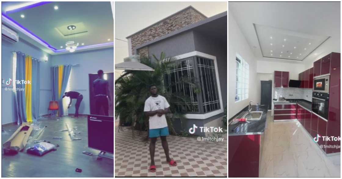 A TikToker shares a video of how his family acquired a house at the start of 2023 A TikToker shares a video of how his family acquired a house at the start of 2023