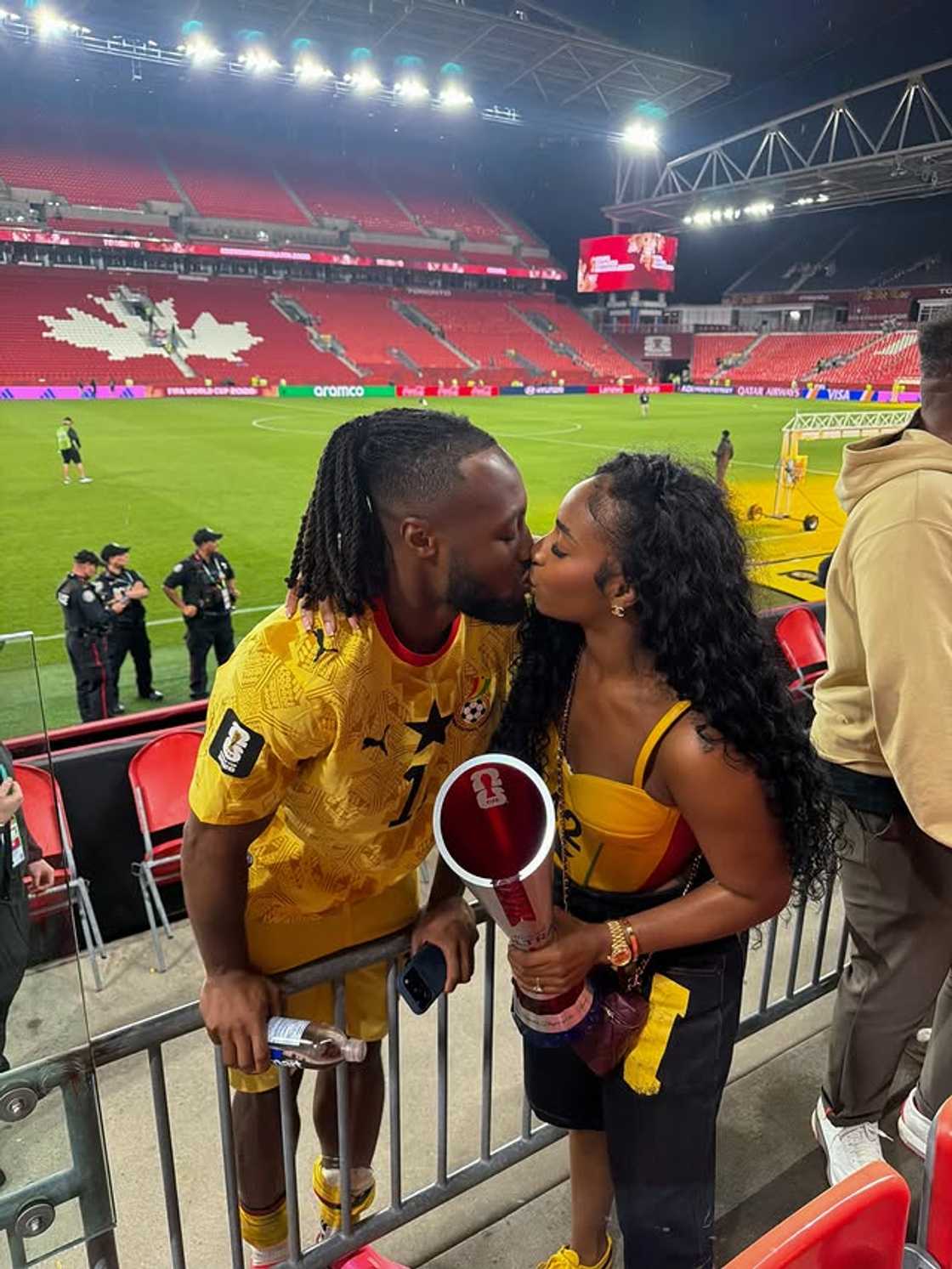 Antoine Semenyo, Jordeen Buckley, World Cup, Man of the Match, Ghana vs Panama, Black Stars, Footballer wife Antoine Semenyo, Jordeen Buckley, World Cup, Man of the Match, Ghana vs Panama, Black Stars, Footballer wife