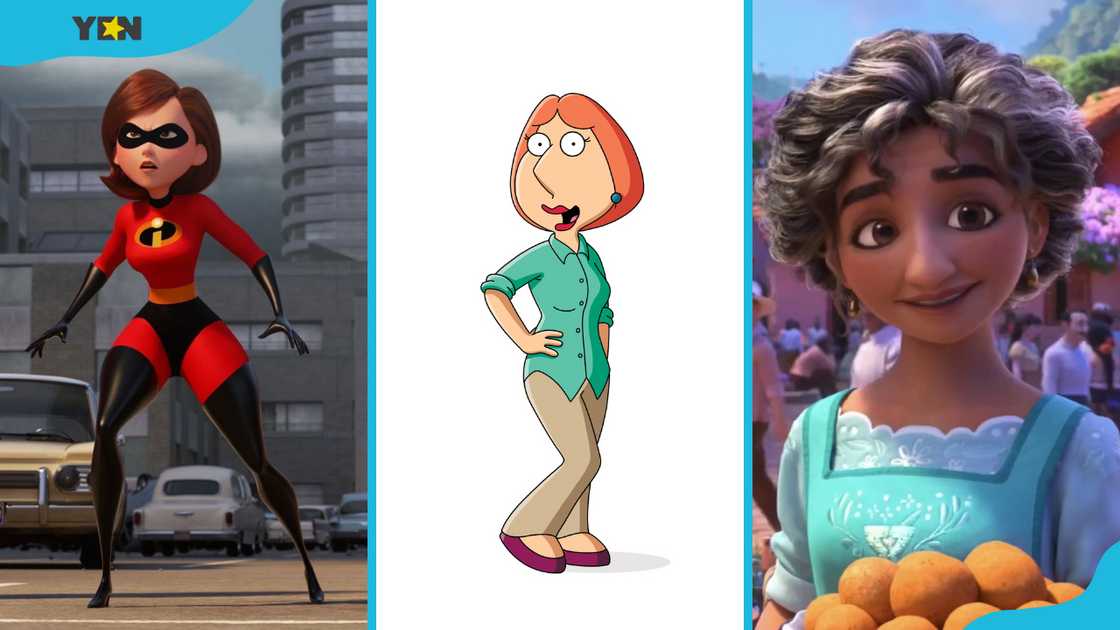 Hellen Parr, Lois Griffin, and Julieta Madrigal are top cartoon moms Hellen Parr, Lois Griffin, and Julieta Madrigal are top cartoon moms