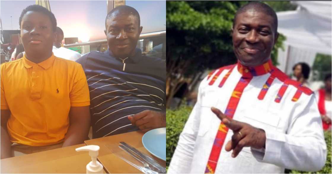 Nana Akomea flaunts his lookalike son for the first time to celebrate boy's birthday Nana Akomea flaunts his lookalike son for the first time to celebrate boy's birthday
