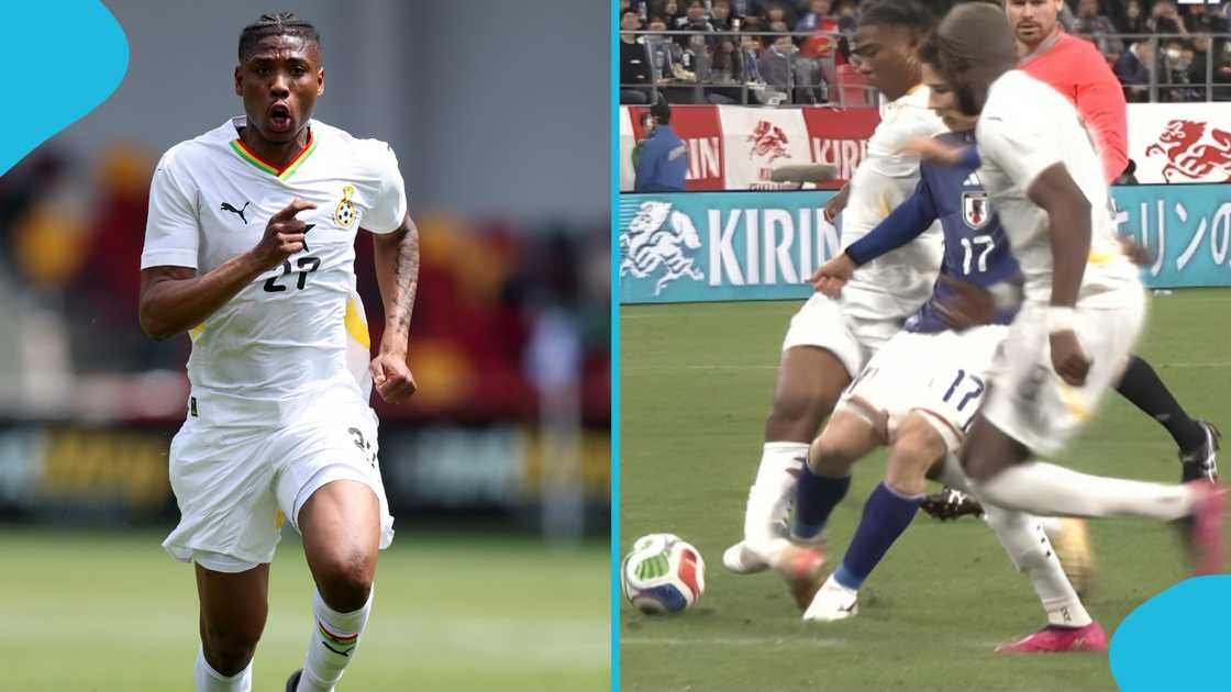 Kirin Cup Heartache: Black Stars Midfielder Abu Francis Suffers Injury in Japan Game