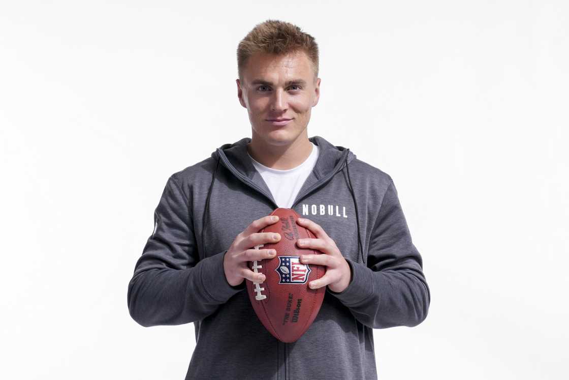 Bo Nix in Indianapolis, Indiana Bo Nix in Indianapolis, Indiana