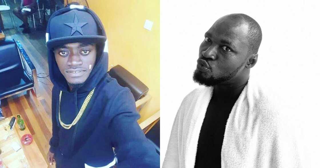 Funny Face accuses Lil Win of taking him to juju; threatens to beat him Funny Face accuses Lil Win of taking him to juju; threatens to beat him