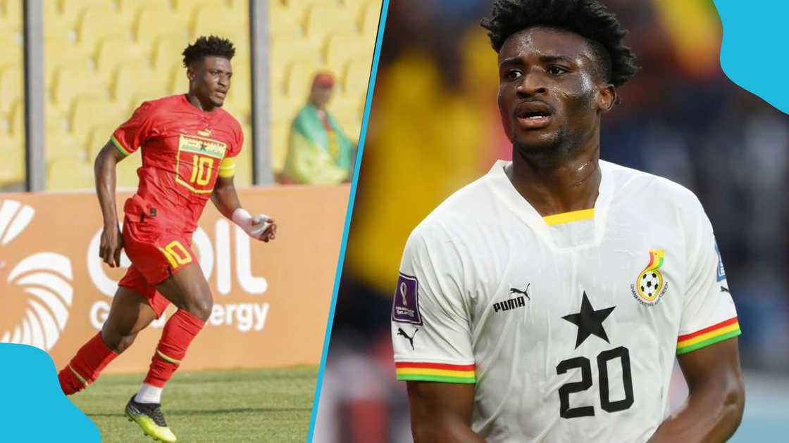 Mohammed Kudus wears number 20 jersey. Mohammed Kudus wears number 20 jersey.