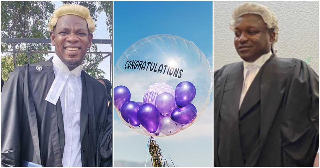 2 males nurses called to the Bar. 2 males nurses called to the Bar.