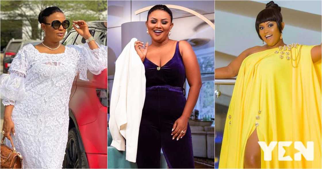 Nana Ama McBrown, Kennedy Osei and Bola Ray