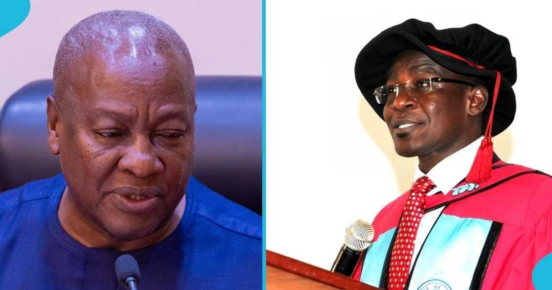 President John Mahama, Professor Obiri-Danso, Vice Chancellor, KNUST, Ambassador to India