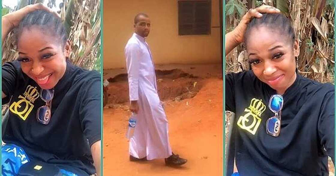 Lady crushes on Reverend father on the road Lady crushes on Reverend father on the road