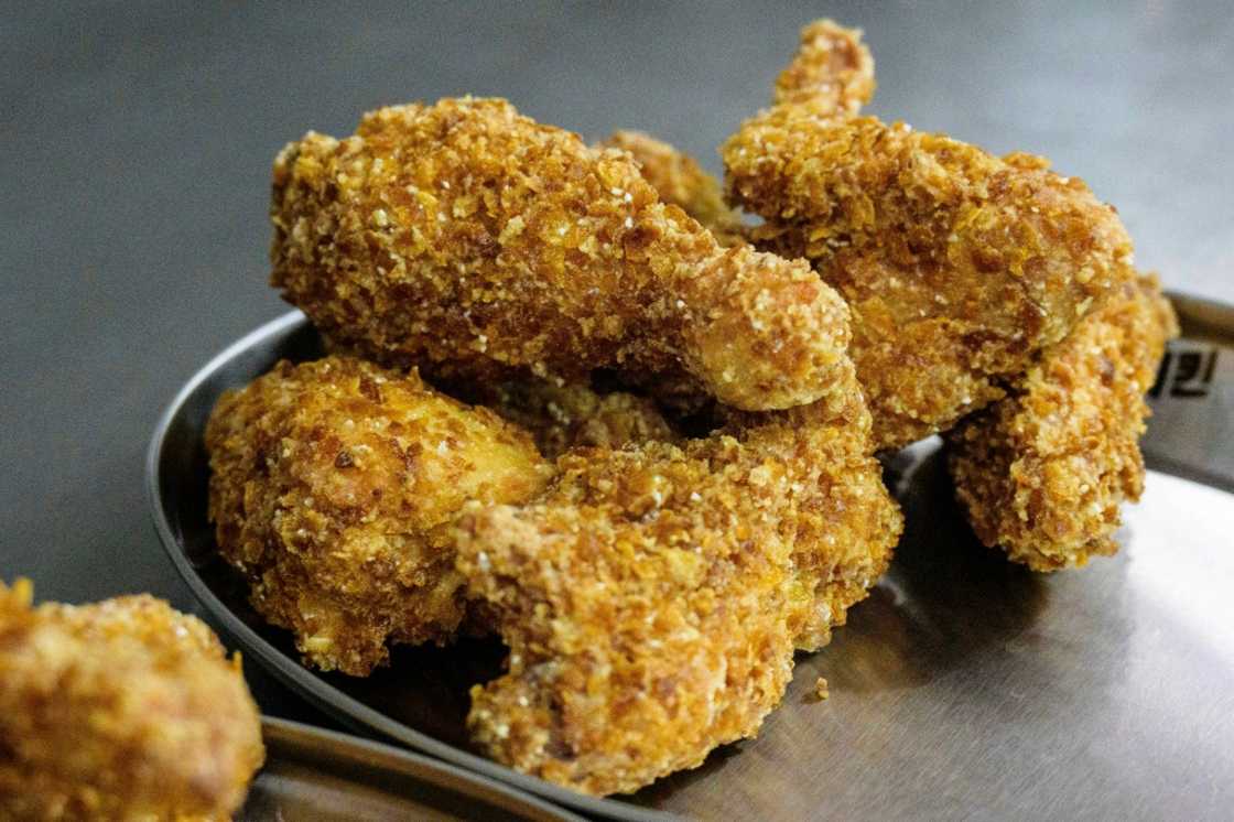 Korean fried chicken is brined and double-fried, which gives it its signature crispy exterior, but the process is labour intensive