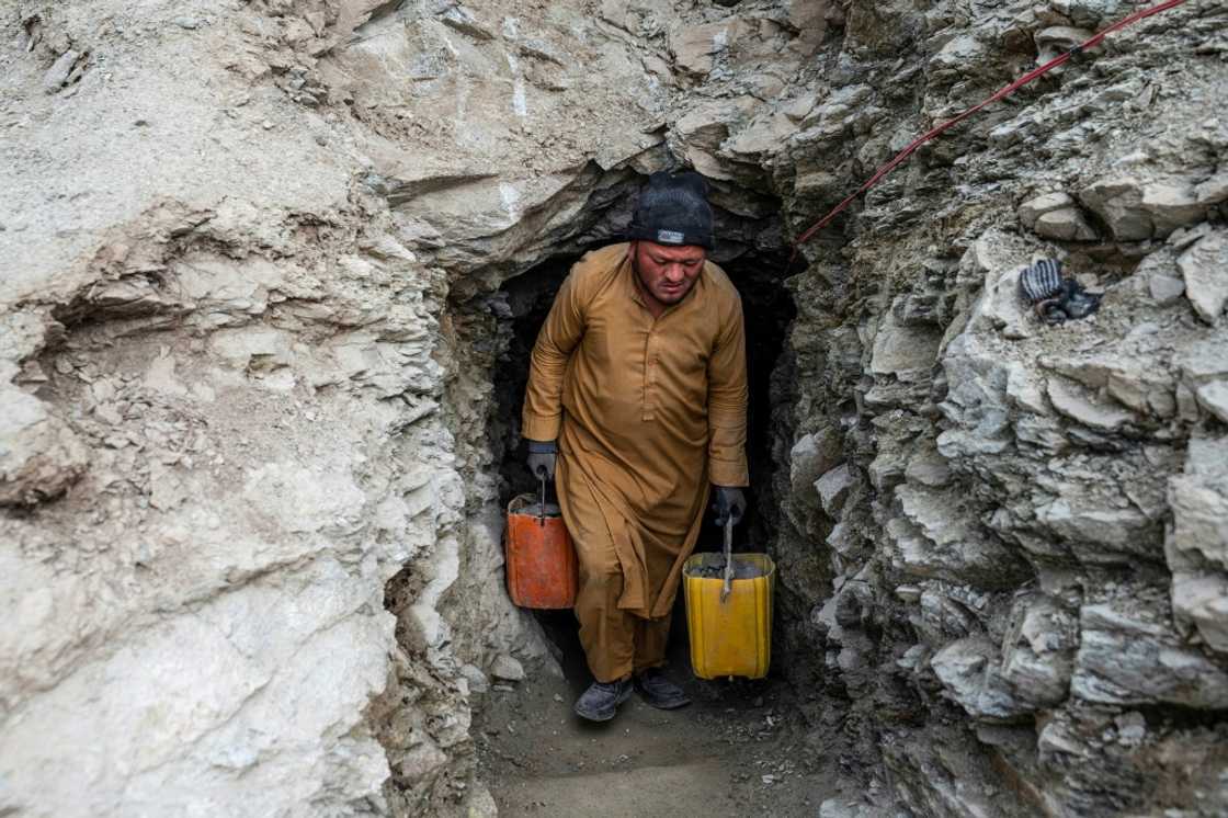 A group of unemployed Afghan men's efforts to mine the rocky mountains of Badakhshan province have borne little fruit so far A group of unemployed Afghan men's efforts to mine the rocky mountains of Badakhshan province have borne little fruit so far