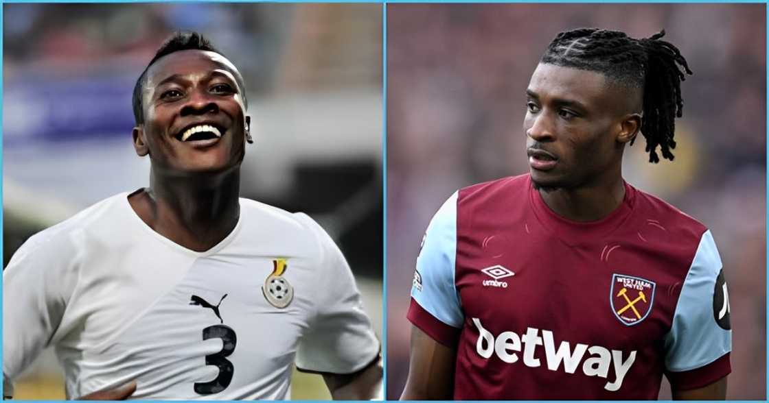 Asamoah Gyan ranks best Ghanaian midfielders, chooses Stephen Appiah over Kudus