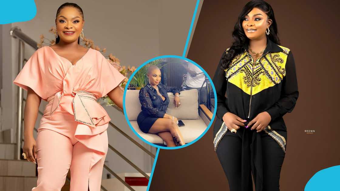 Beverly Afaglo, social media, Ghanaian actress, haircuts, hairstyles, fashion, wigs Beverly Afaglo, social media, Ghanaian actress, haircuts, hairstyles, fashion, wigs