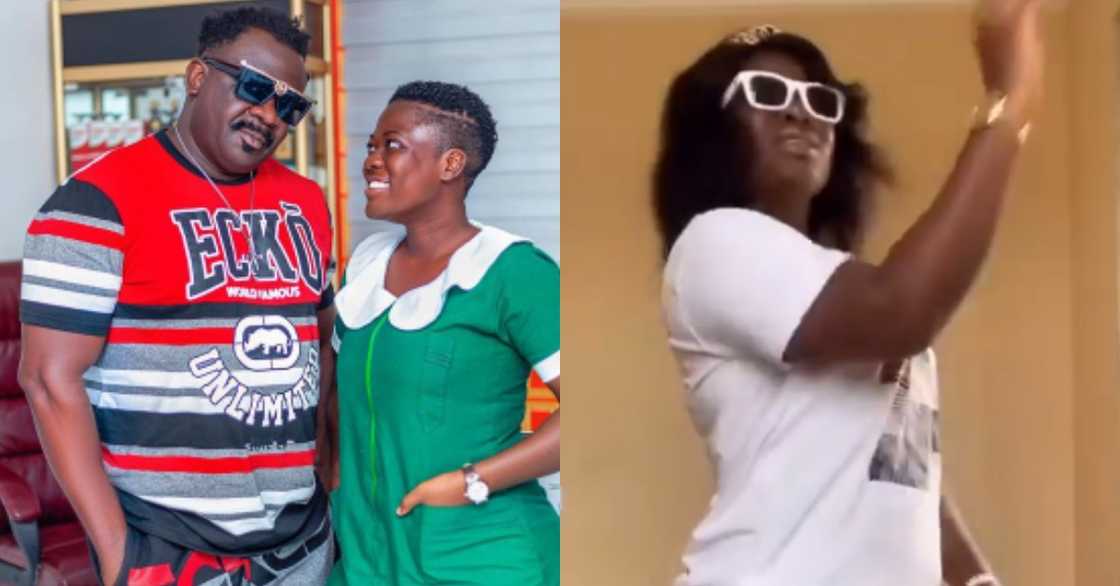 Asantewaa: Famous TikToker & daughter of Koo Fori buys own car; says she'll pick him up soon