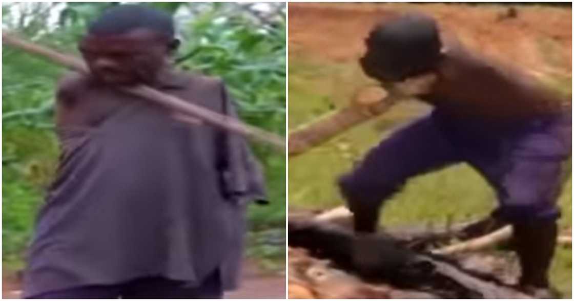 Disabled man Disabled man