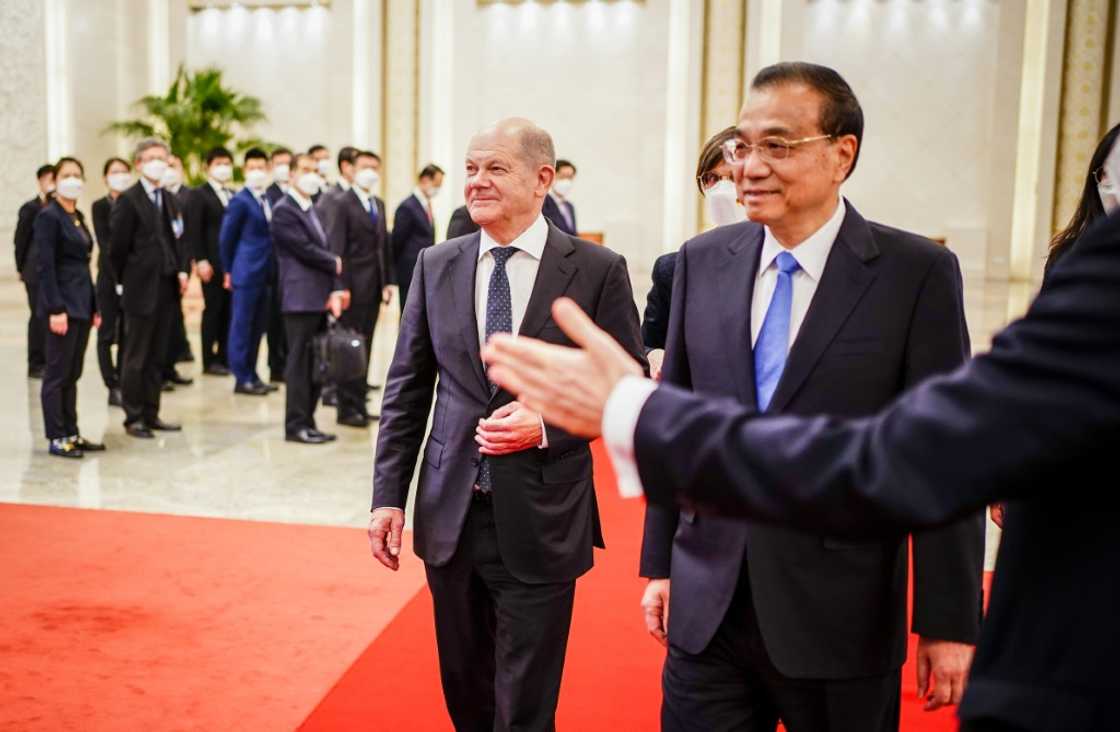 German Chancellor Olaf Scholz held talks with human rights lawyers critical of the regime in Beijing ahead of a controversial trip to China German Chancellor Olaf Scholz held talks with human rights lawyers critical of the regime in Beijing ahead of a controversial trip to China