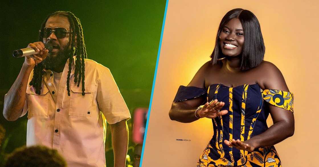 Samini and Afua Asantewaa in photos