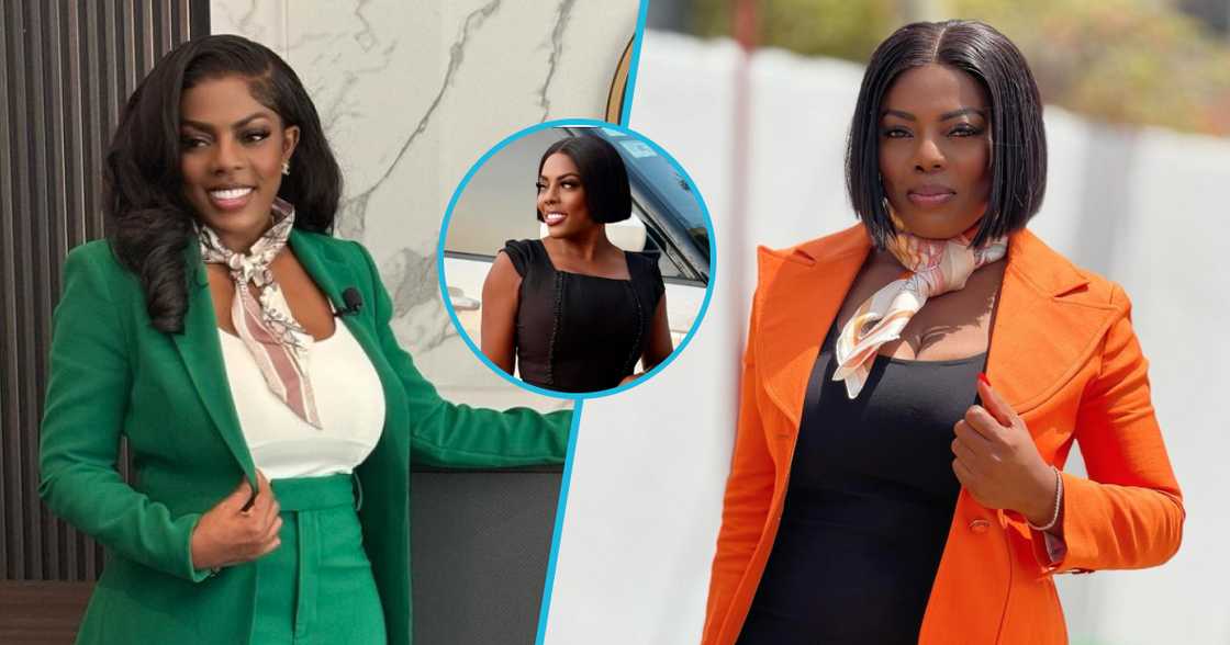 Ghanaian media personality, Nana Aba Anamoah, flawless makeup, GH styles, fashion Ghanaian media personality, Nana Aba Anamoah, flawless makeup, GH styles, fashion