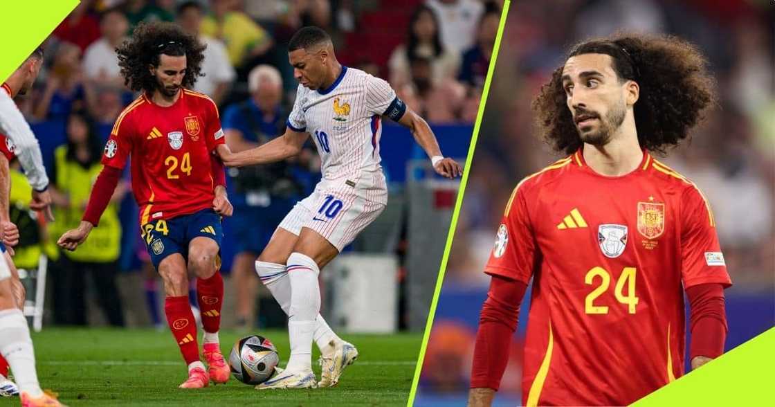 Marc Cucurella booed during Spain's win over France Marc Cucurella booed during Spain's win over France