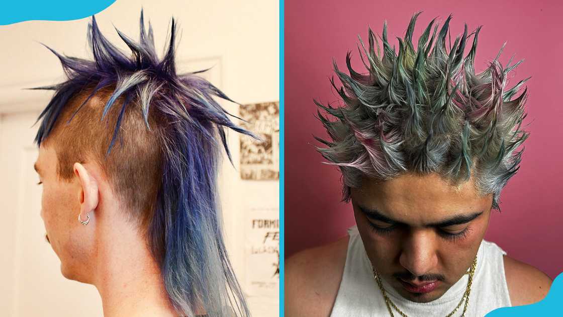 Spiked hair for men