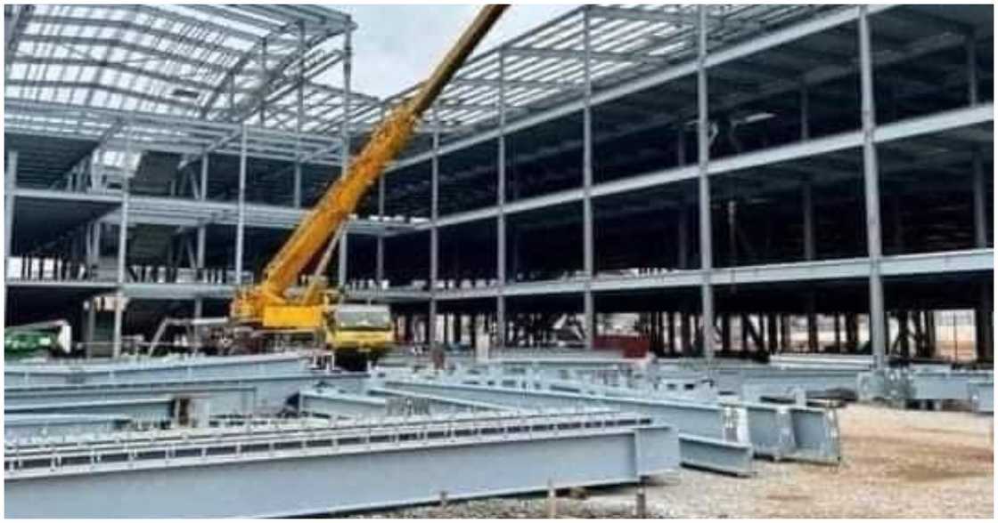 Phase 2 work at the Kumasi Central Market