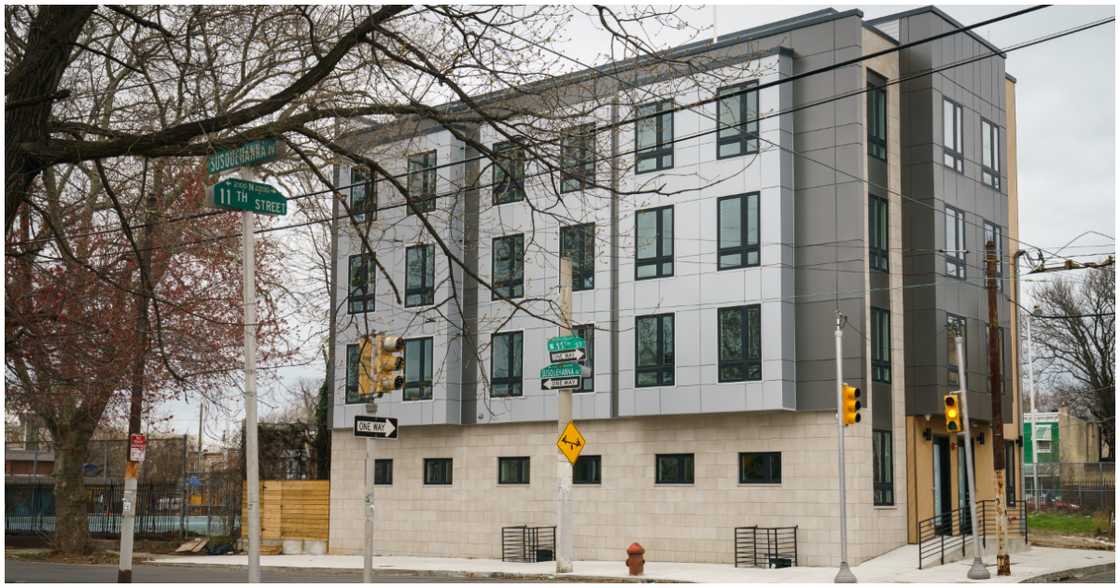 One of the residential apartment buildings owned by Martin Braithwaite in America One of the residential apartment buildings owned by Martin Braithwaite in America