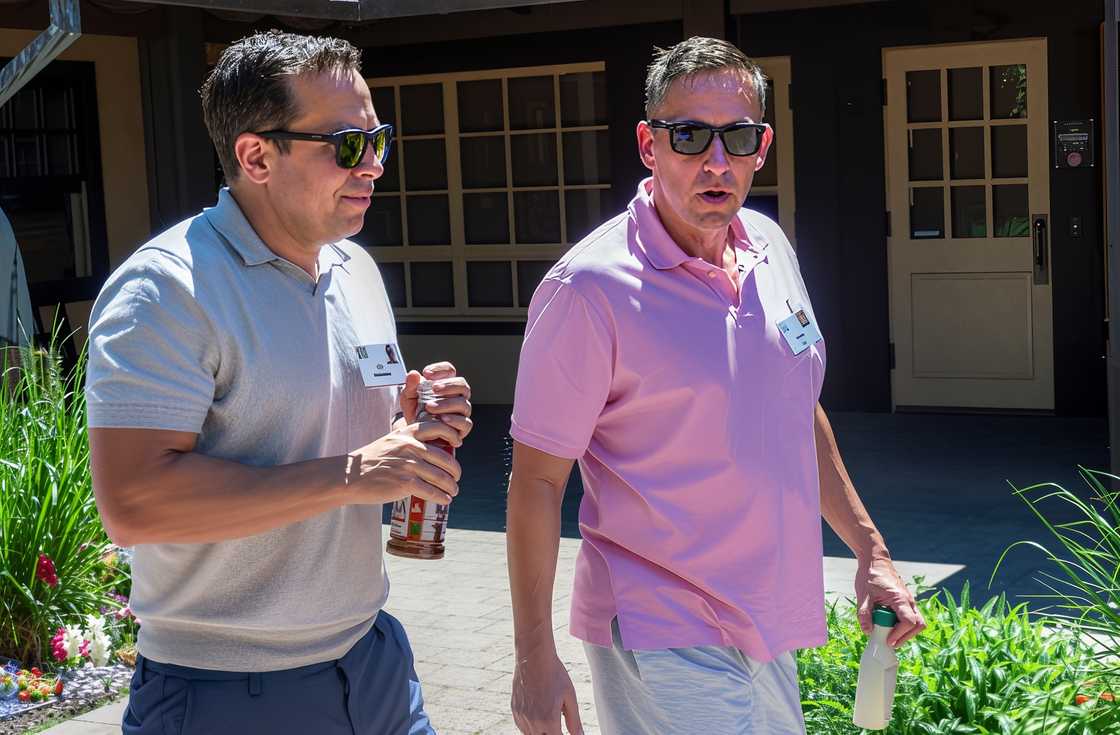 Matt Danzeisen and Peter Thiel Matt Danzeisen and Peter Thiel