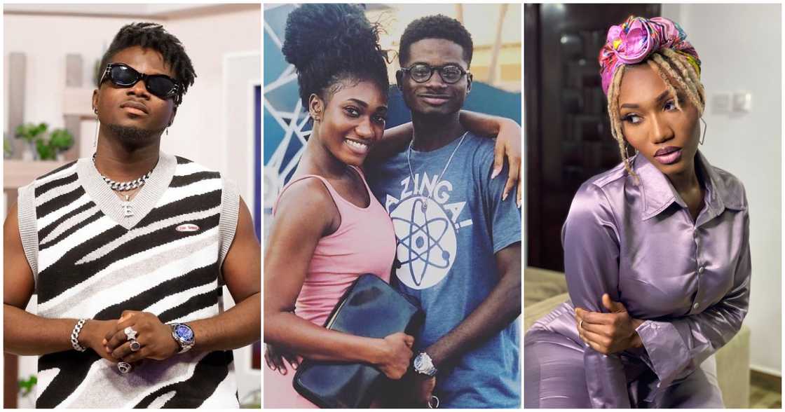 Kuami Eugene and Wendy Shay old photo