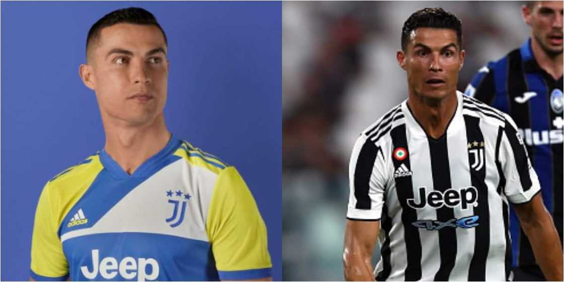 Fans slams Juventus 3rd kit ahead of new season despite club using Ronaldo to model it Fans slams Juventus 3rd kit ahead of new season despite club using Ronaldo to model it