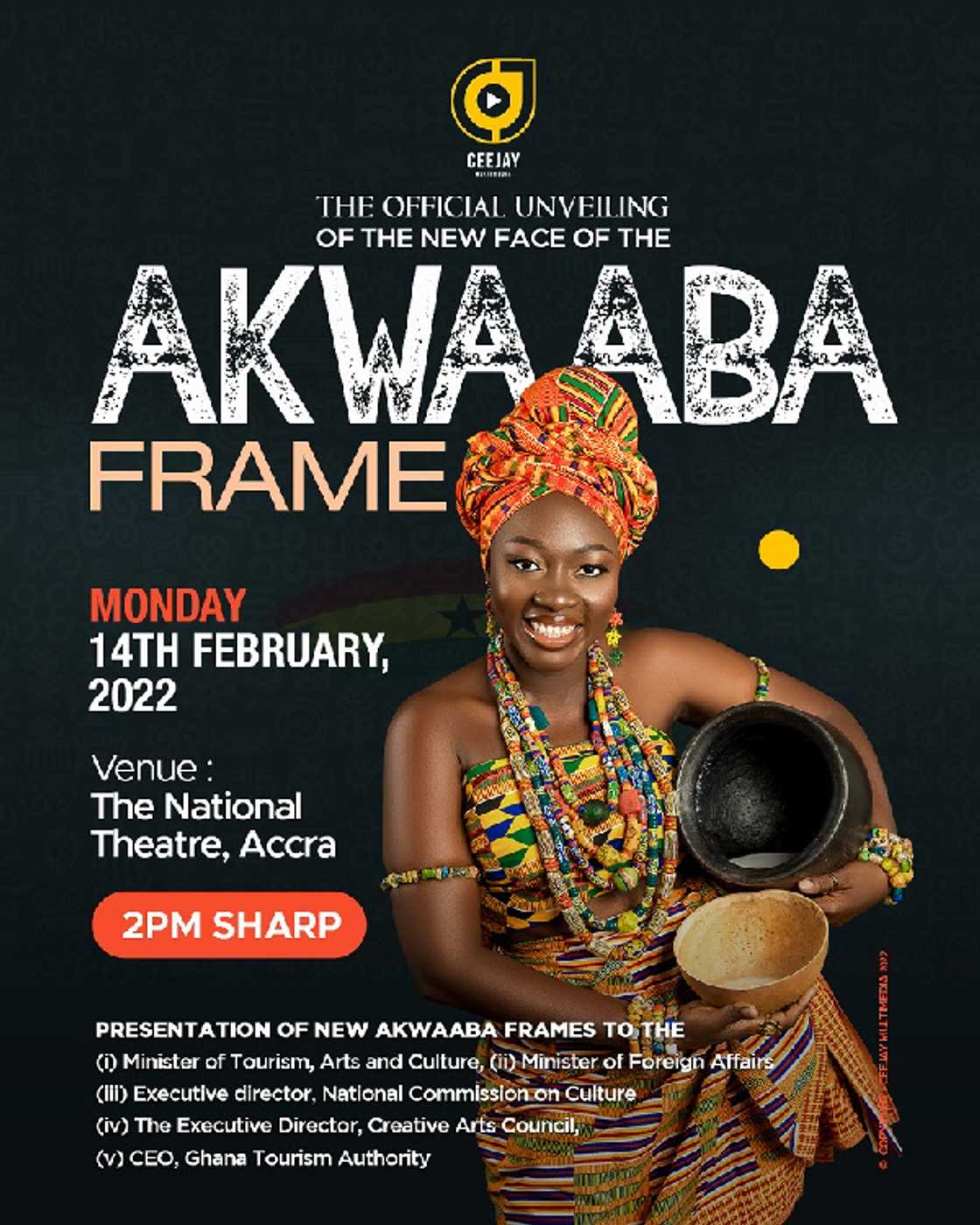 New Face of Famous ‘Akwaaba’ Frame set to be Unveiled on Valentine's Day New Face of Famous ‘Akwaaba’ Frame set to be Unveiled on Valentine's Day