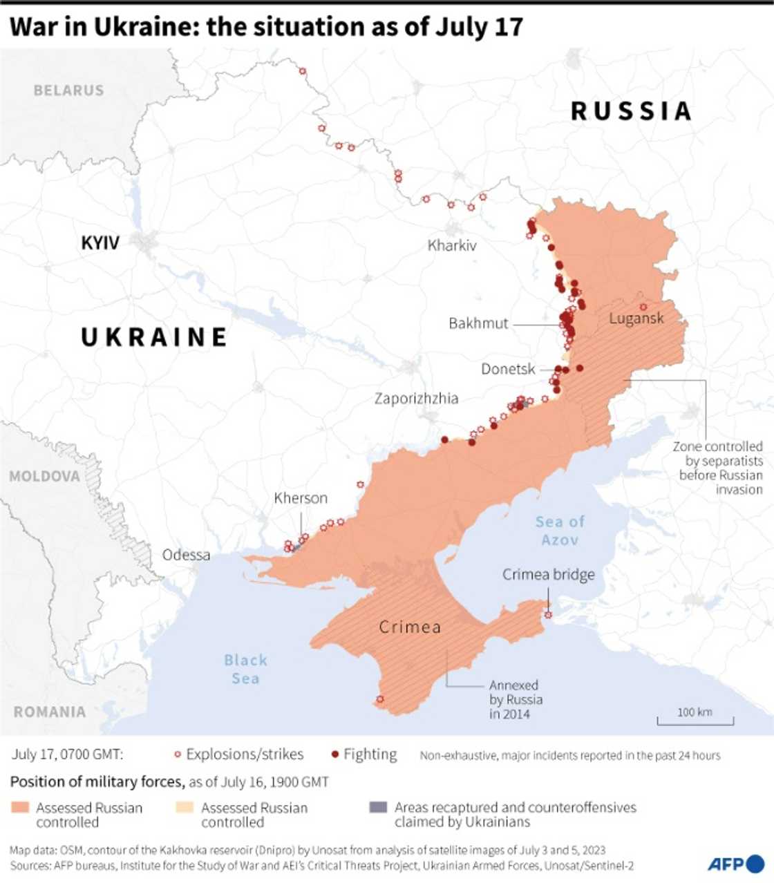 War in Ukraine: the situation as of July 17 War in Ukraine: the situation as of July 17