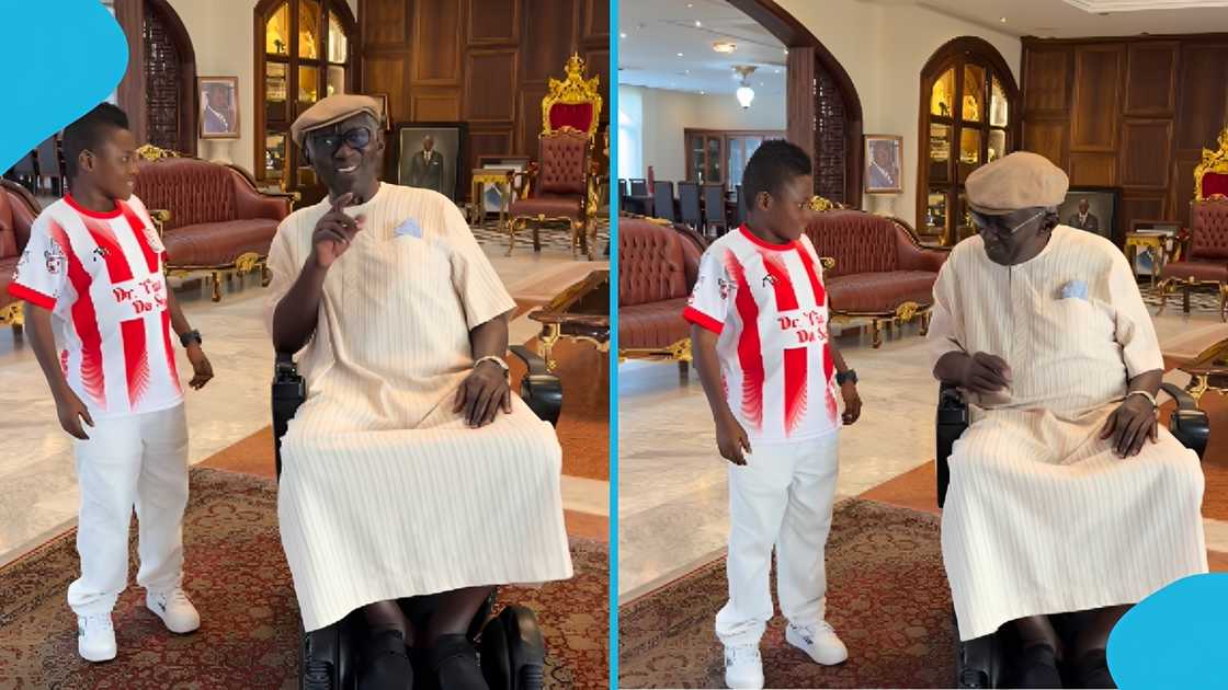 yaw dabo, john agyekum kuffuor, yaw dabo kuffuor visit, kuffuor voice, kuffuor health, yaw dabo viral video