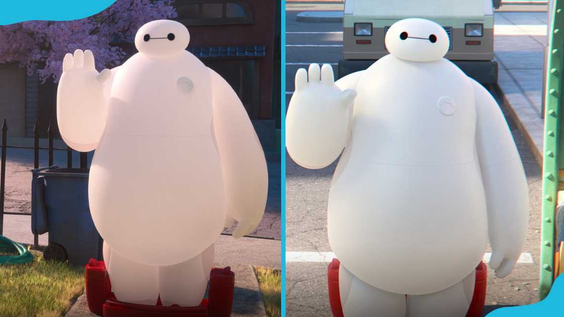 Baymax from Big Hero 6. Baymax from Big Hero 6.