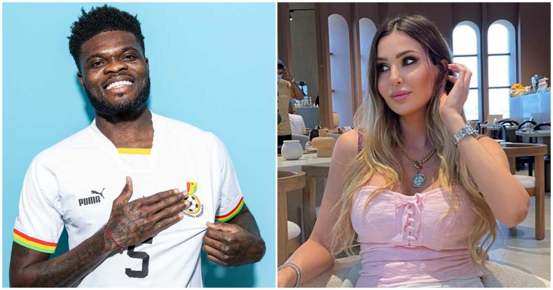 Thomas Partey and Diala Dirani Thomas Partey and Diala Dirani