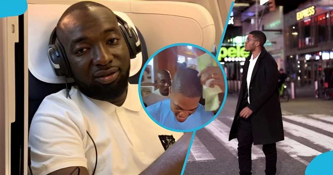 Zongo millionaire, Alhaji Salamu Amadu sprays cash on Sharaf Mahama Zongo millionaire, Alhaji Salamu Amadu sprays cash on Sharaf Mahama