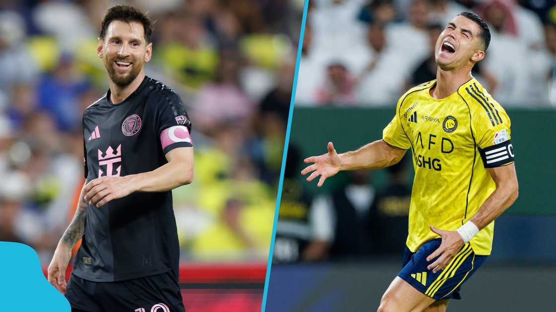Lionel Messi, Messi shades Ronaldo, Cristiano Ronaldo, Messi reacts to breaking records, Inter Miami, Al-Nassr. Lionel Messi, Messi shades Ronaldo, Cristiano Ronaldo, Messi reacts to breaking records, Inter Miami, Al-Nassr.