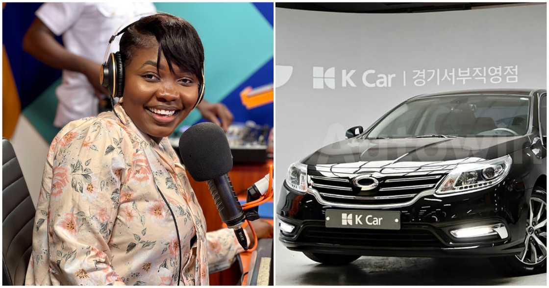 Felicia Osei's first car Felicia Osei's first car