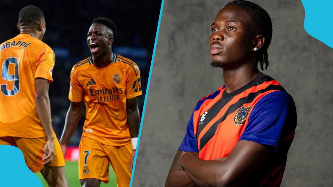 Elijah Satekla picks between Kylian Mbappe and Vinicius Jr. Elijah Satekla picks between Kylian Mbappe and Vinicius Jr.