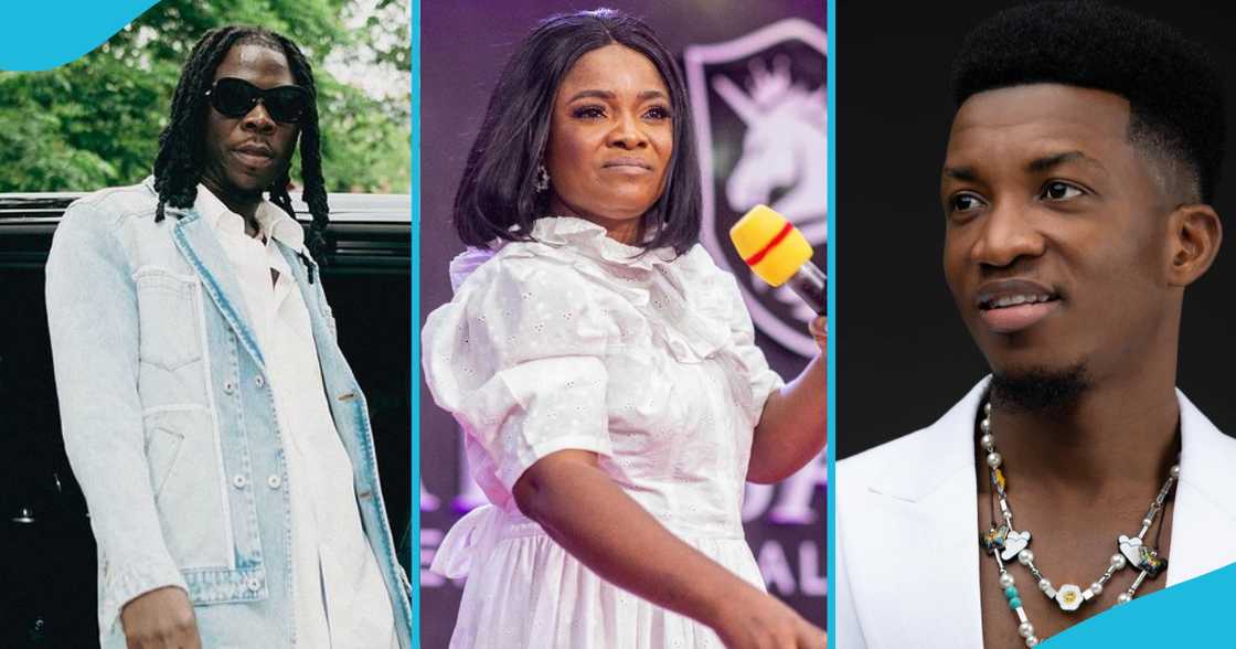 Ohemaa Mercy picks Stonebwoy and Kinaata as her favourite secular artistes Ohemaa Mercy picks Stonebwoy and Kinaata as her favourite secular artistes