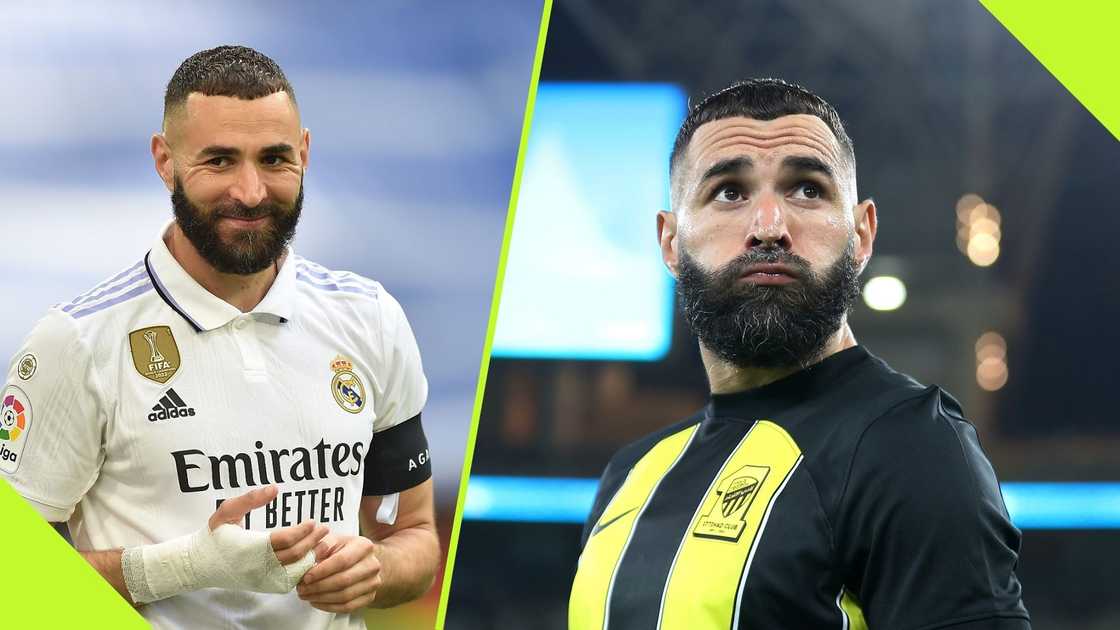 Karim Benzema ignores Al-Ittihad fans for a Real Madrid supporter.