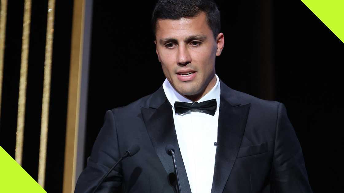 Manchester City's Rodri narrowly edged Vinicius Junior to win the 2024 Ballon d'Or Award.