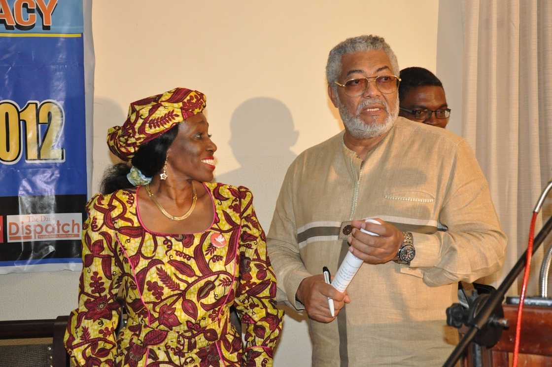 Photos of Late JJ Rawlings and his wife Nana Konadu which show they were inseperable Photos of Late JJ Rawlings and his wife Nana Konadu which show they were inseperable