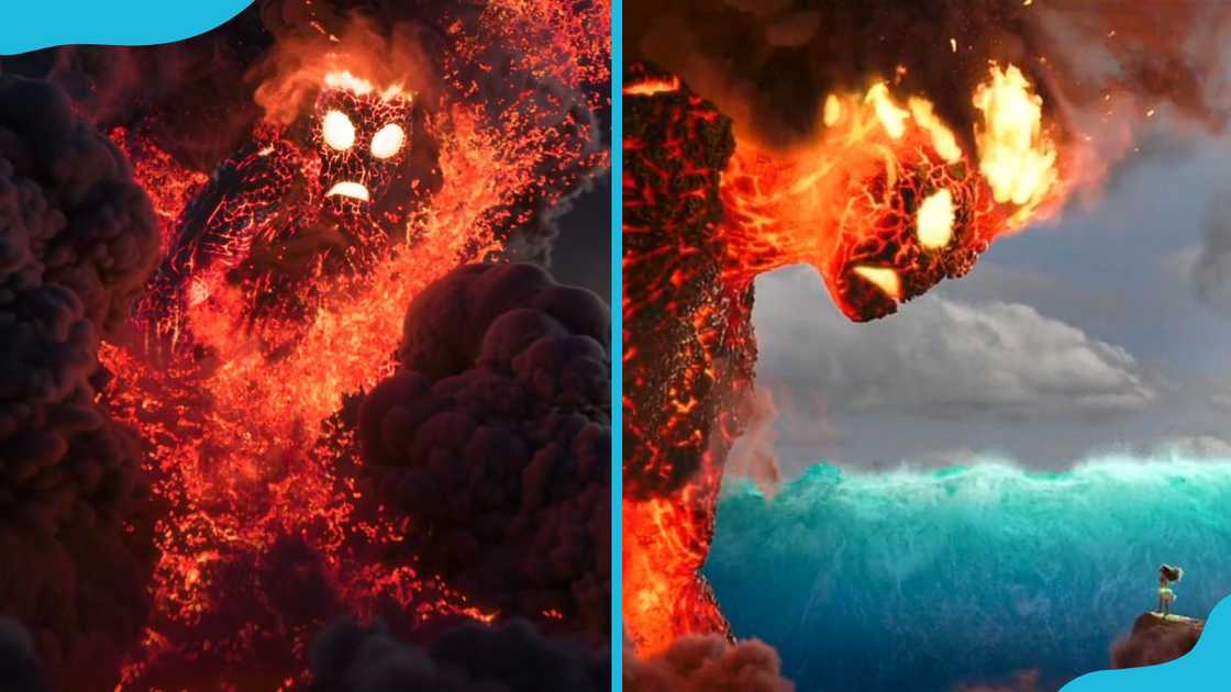 Te Kā, the lava demon, from Moana