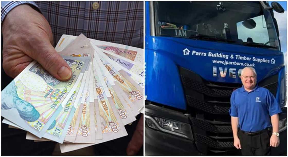 David Anderson gifts 58 staff at Joseph Parr with the sum of 750 pounds. David Anderson gifts 58 staff at Joseph Parr with the sum of 750 pounds.